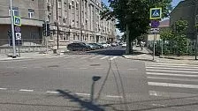 В Краснодаре завершили ремонт участка дороги по улице Комсомольской