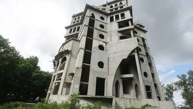 Заброшенный замок на Затоне Фото: пресс-служба администрации Краснодара