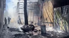 В Краснодаре начался период больших пожаров, первым загорелся склад