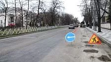 Ремонт улицы Октябрьской в Краснодаре завершат до начала мая