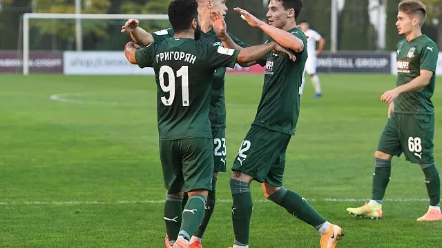 ФК «Краснодар-2» одержал победу в домашнем матче с «Томью»