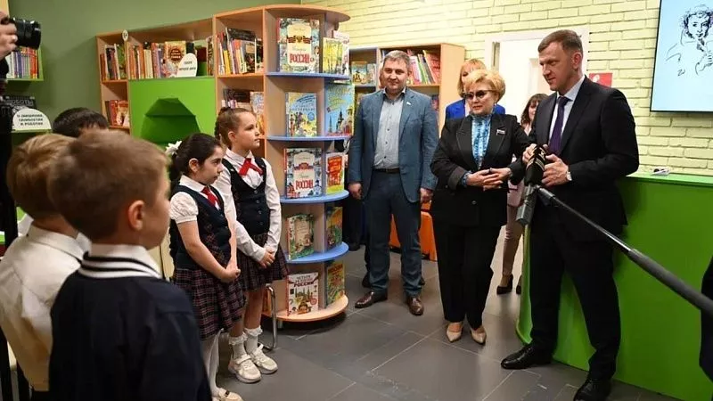 В Молодёжном микрорайоне Краснодара открыли библиотеку