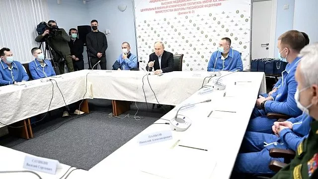 Владимир Путин назвал обстрел Белгорода ВСУ террористическим актом. Фото: Кристина Кормилицына, МИА «Россия сегодня»